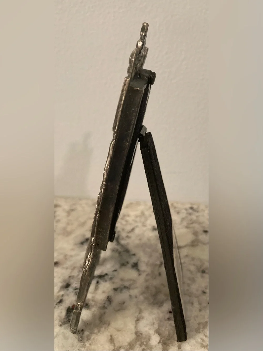 Vintage Ganz Pewter Photo Frame